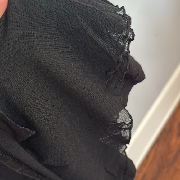 Reiss Black Long Sleeve Midi Dress - Picture 4 of 8